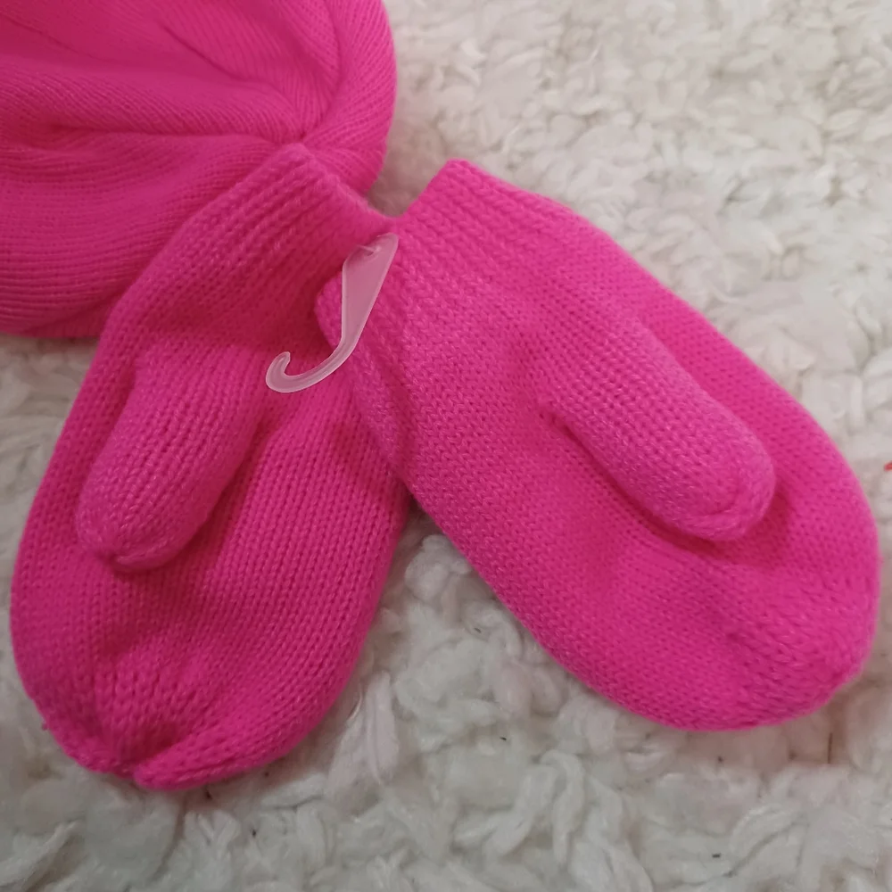 C9 Champion Girl Toddler Beanie & Mitten Set, Size: 2T-5T